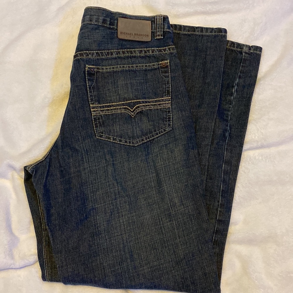 MICHAEL BRANDON DENIM JEANS 34x32